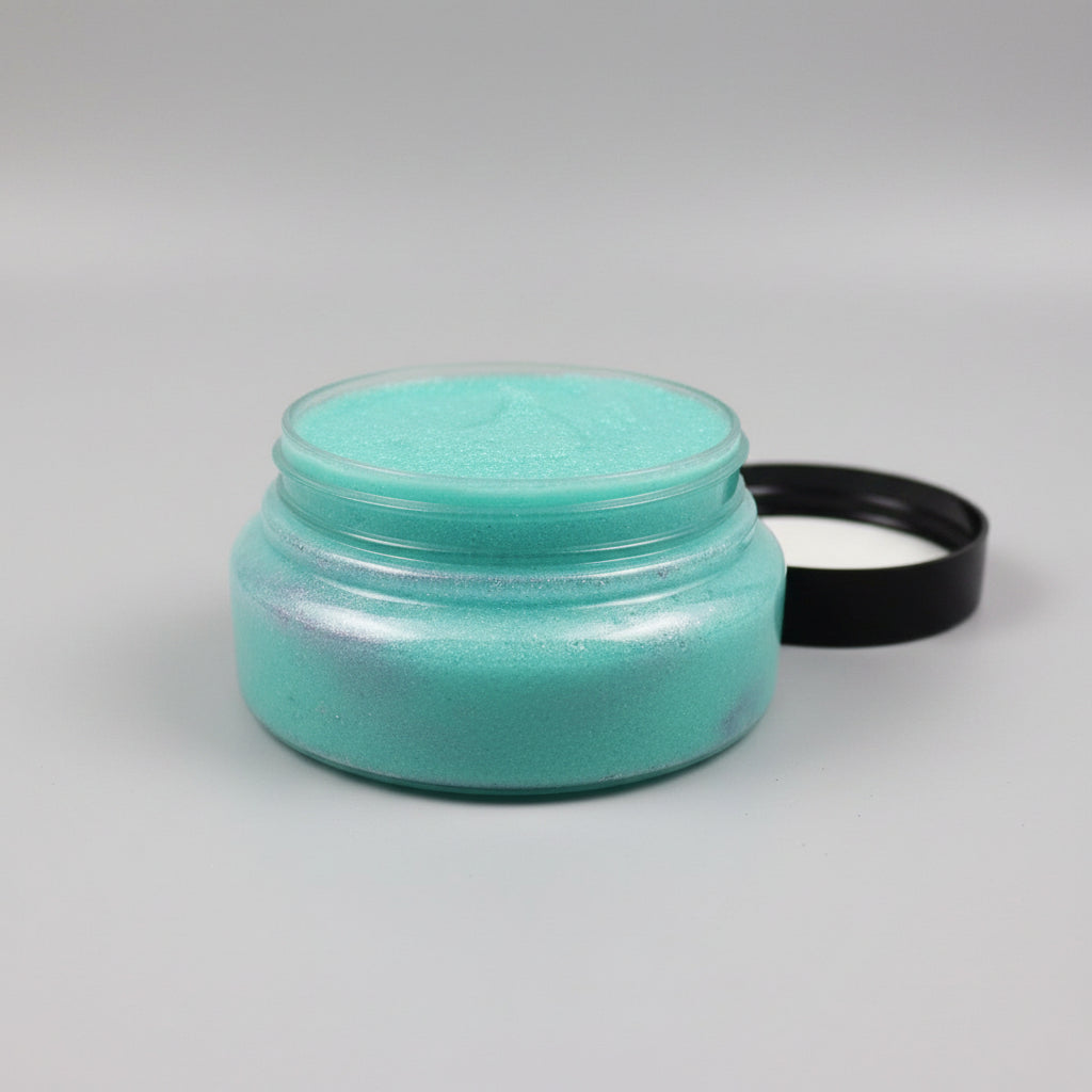 Foaming Winter Candy Apple Type Scented Sugar Body Scrub