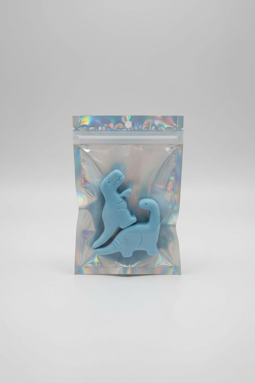 Dinosaur Handmade Goat's Milk Scented Soap Bag