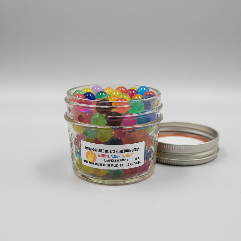 Jamaica Me Crazy (Alright Alright Alright) Scented Smelly Jelly Perfect For Offices, Car, Bathrooms, closet, Dorm Rooms