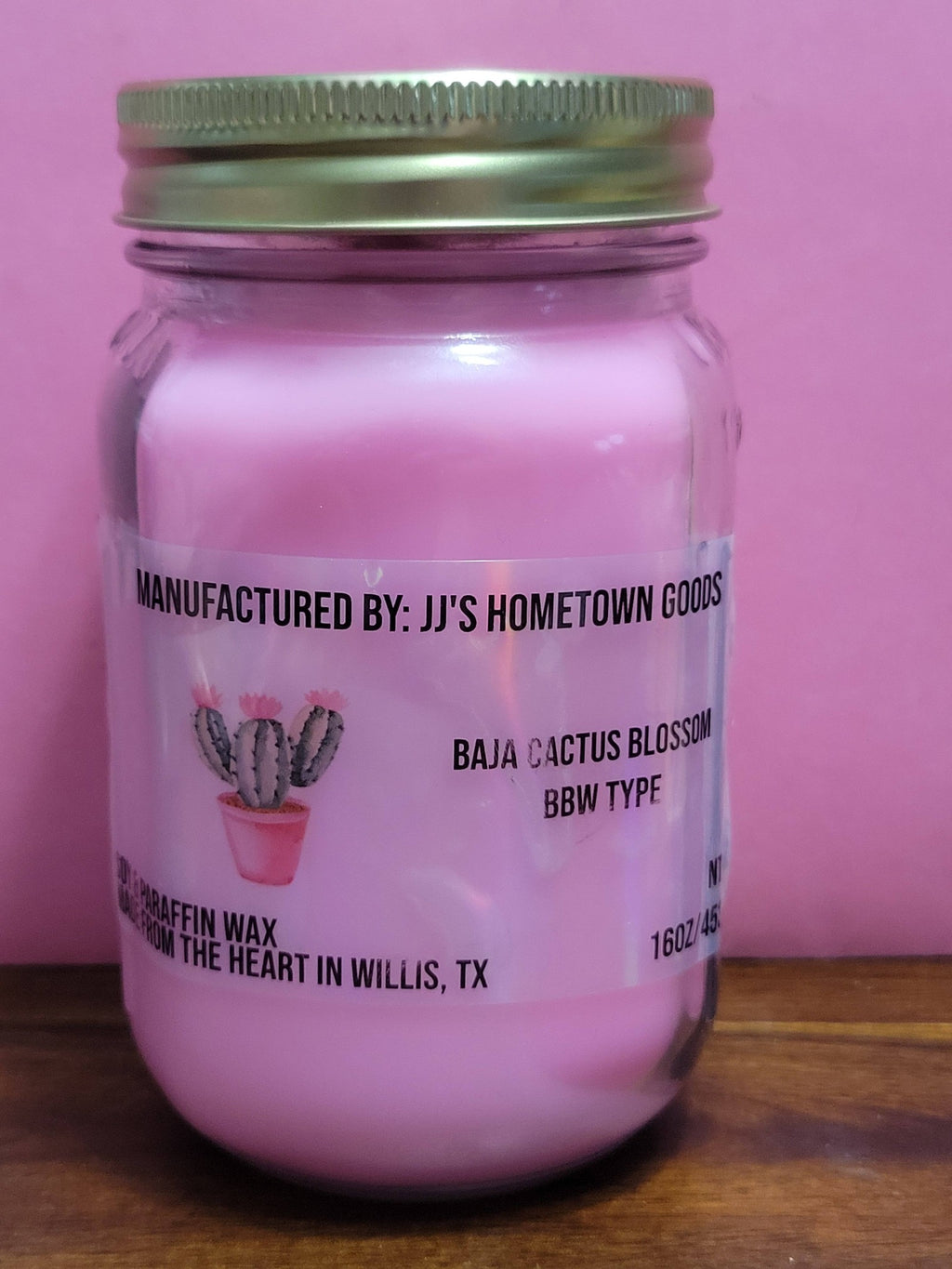 Baja Cactus Blossom (BBW TYPE) Scented 16OZ Candle