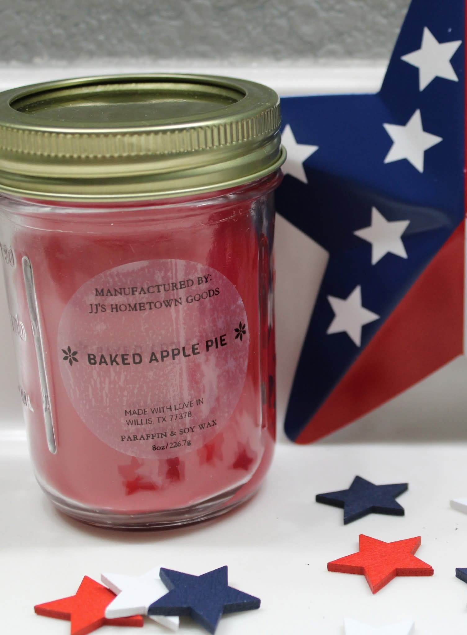 Bake Apple Pie Scented 8oz Candle