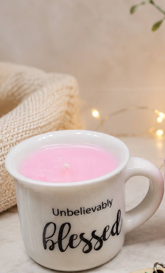 Blessed Pink Sands Scented 2oz Candle