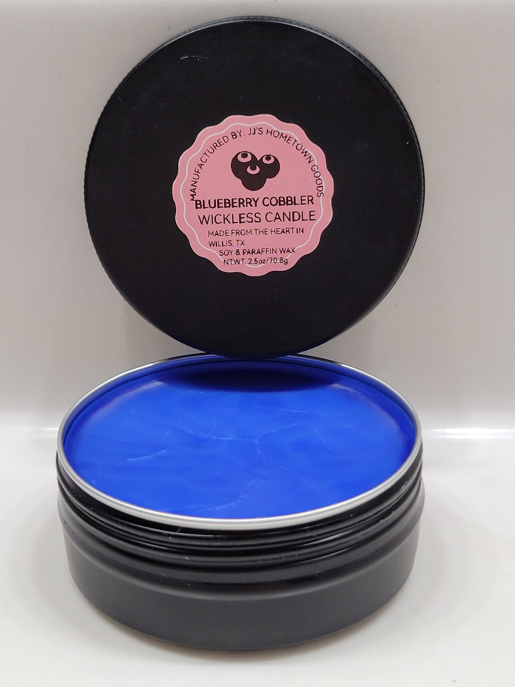 Blueberry Cobbler Scented Wickless Candle