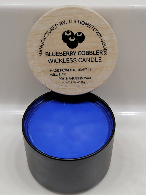 Blueberry Cobbler Scented Wickless Candle