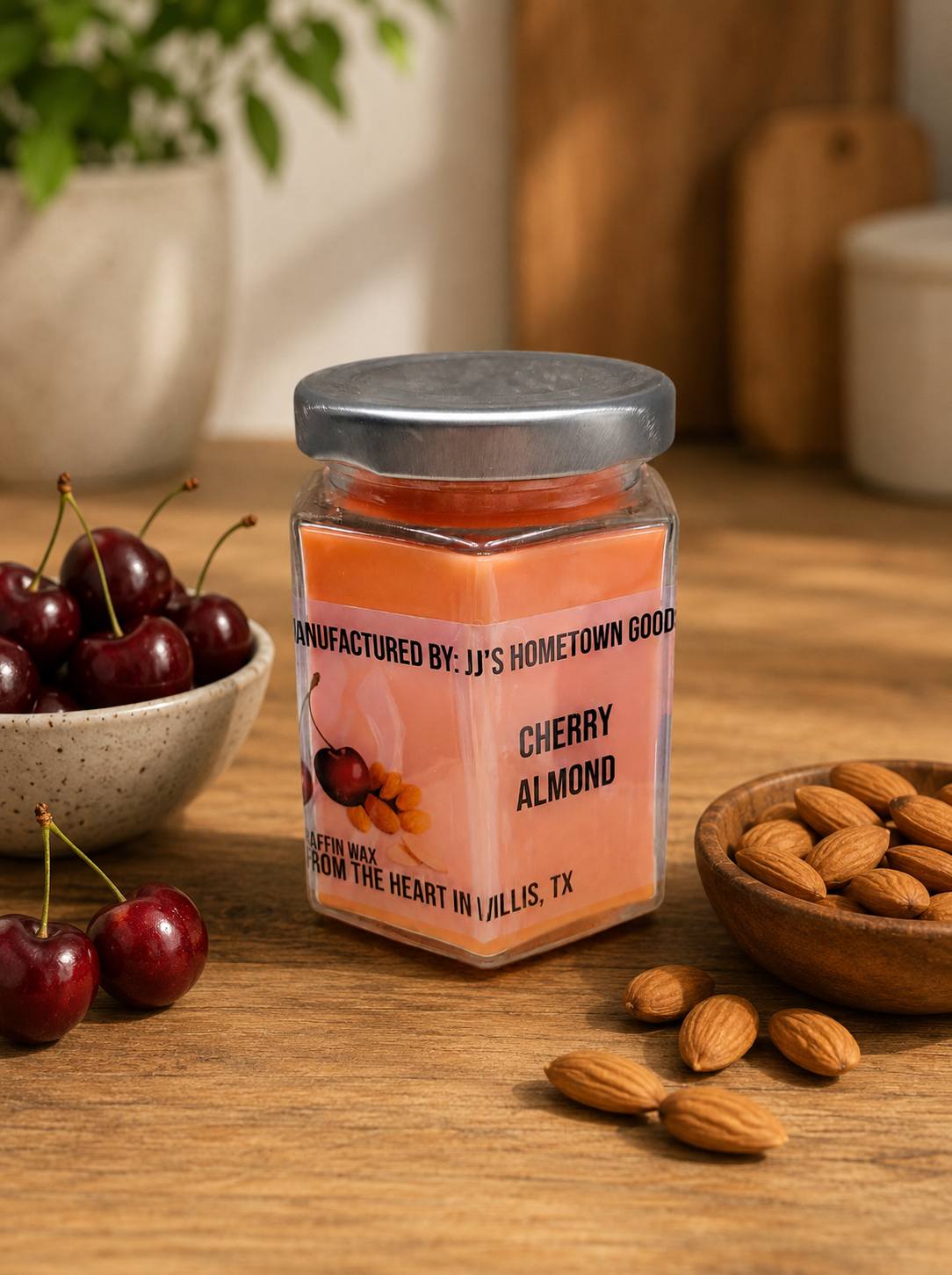 Cherry Almond 6oz Candle