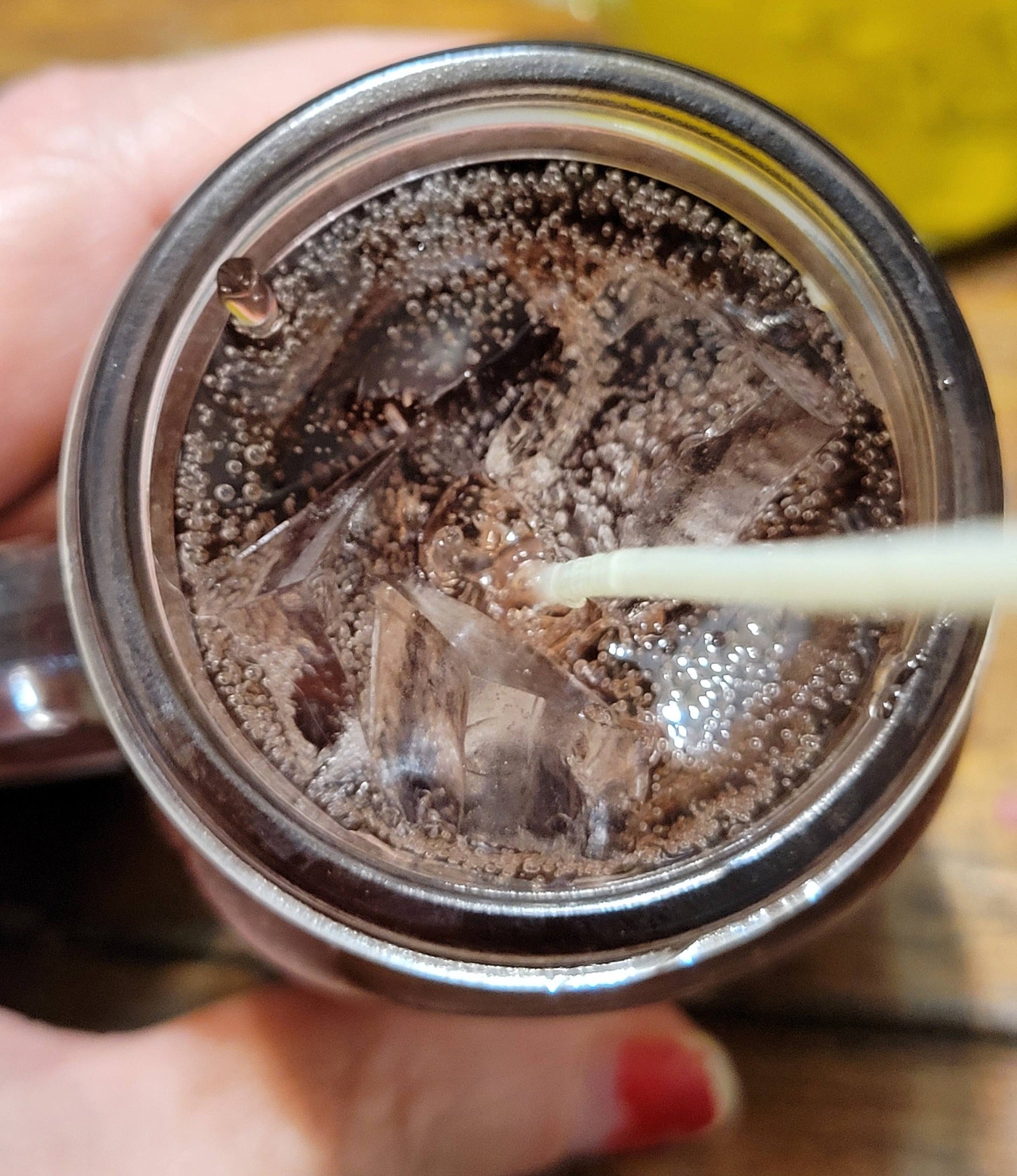 Spicy Cherry Soda Scented 4oz Mason Jar Drink Candle