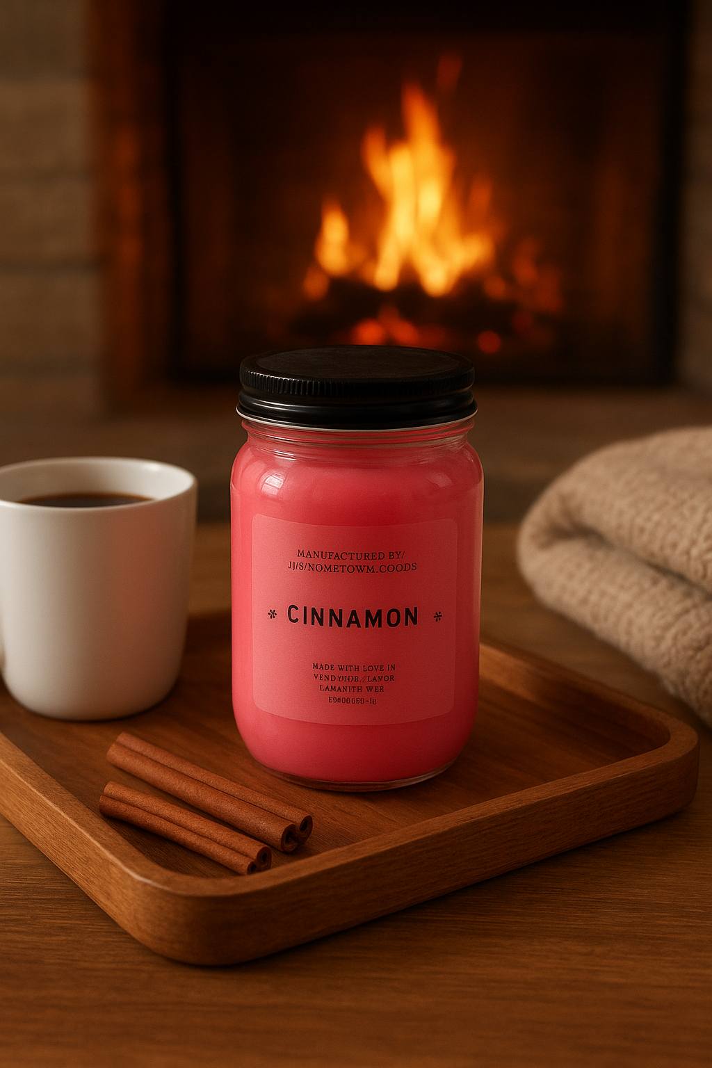 Cinnamon Scented 16oz Candle