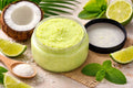 Foaming Coconut Lime Verbena Type Scented Sugar Body Scrub