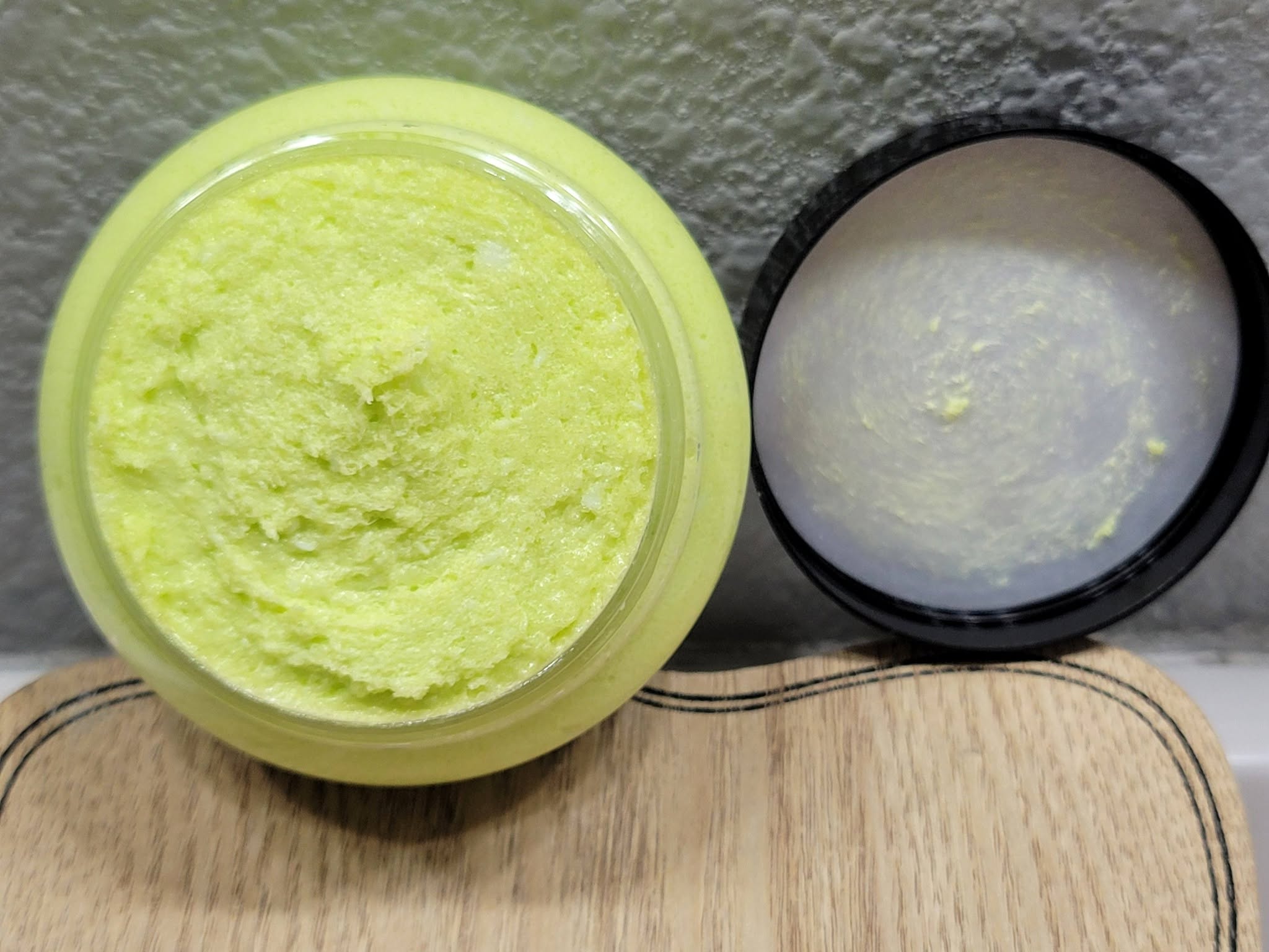 Foaming Coconut Lime Verbena Type Scented Sugar Body Scrub