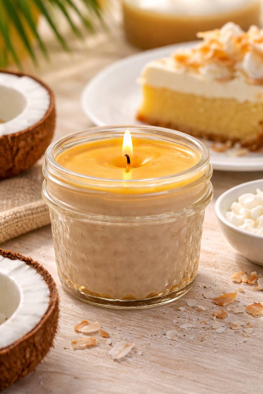 Coconut Cream Pie Scented 4oz Candle