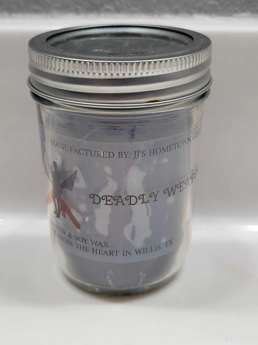 Deadly Weapon Scented 8oz Candle