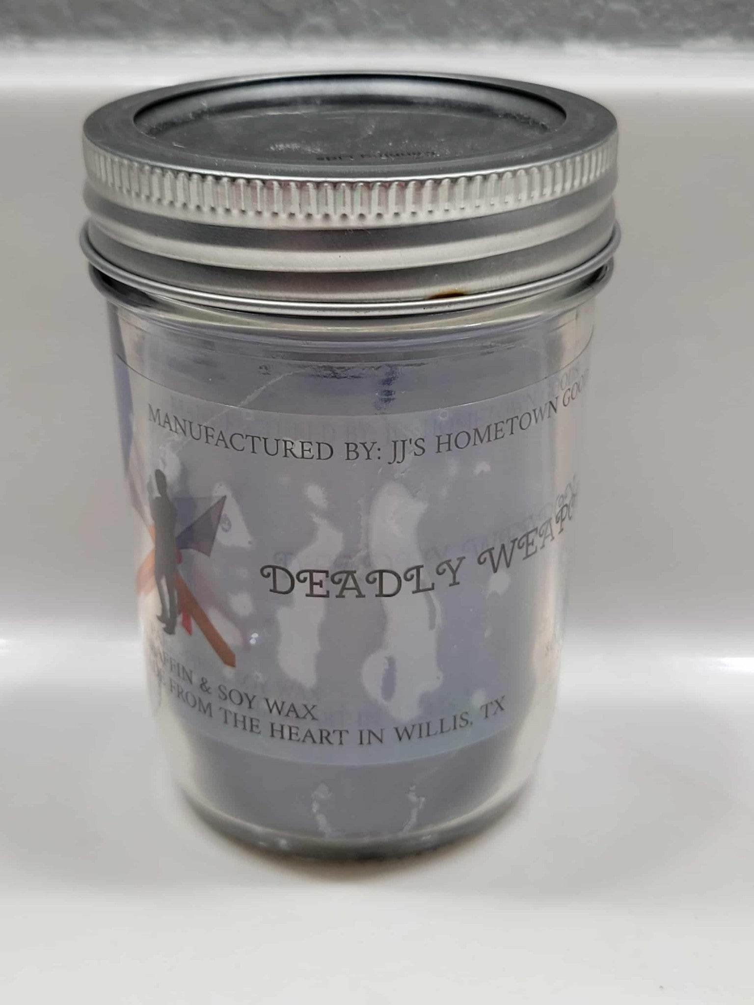 Deadly Weapon Scented 8oz Candle