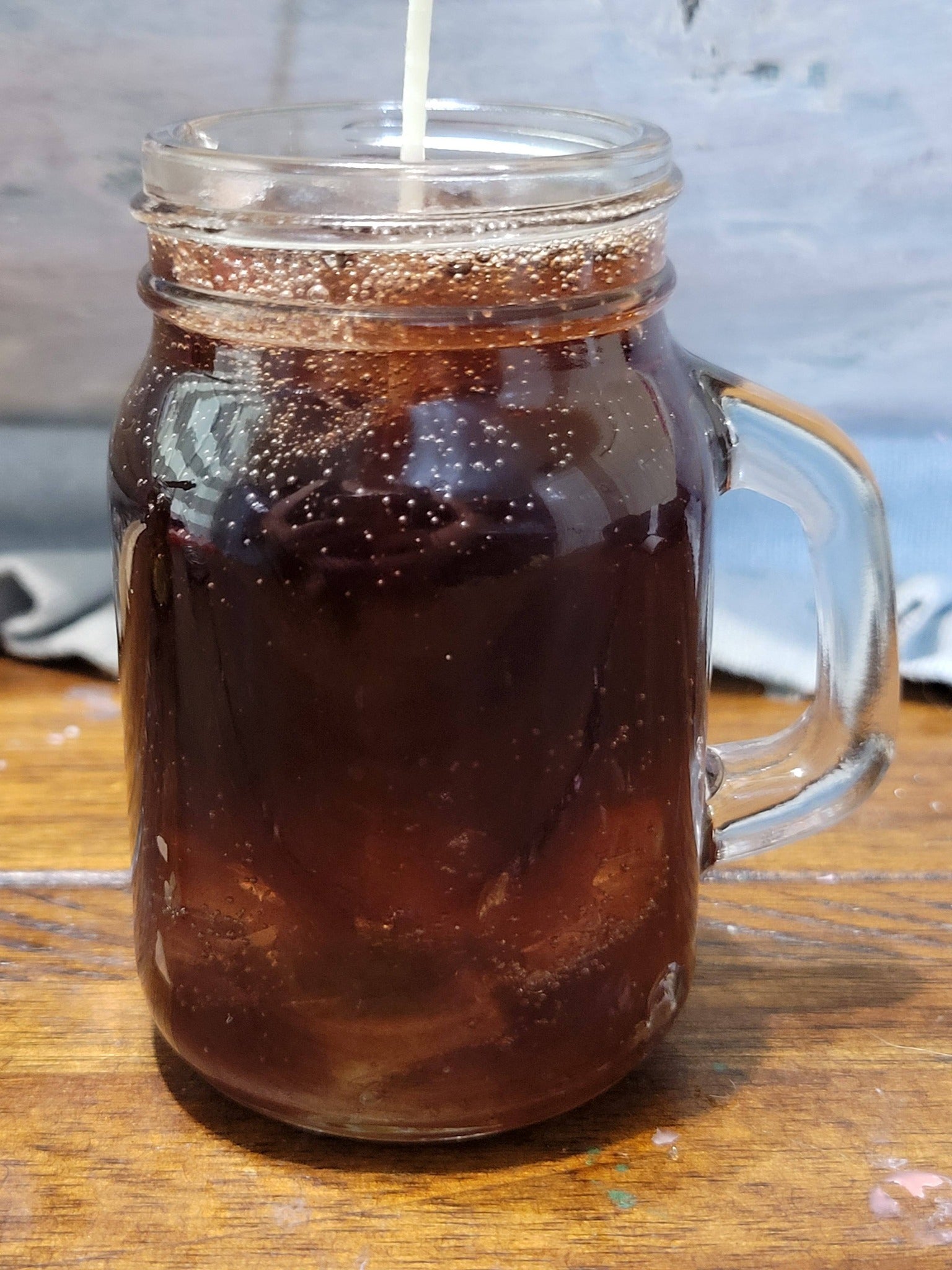 The 23rd Flavor Soda 4oz Mason Jar Drink Candle