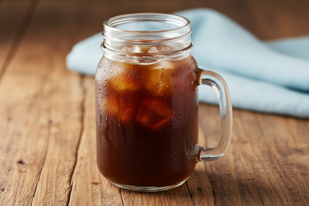 The 23rd Flavor Soda 4oz Mason Jar Drink Candle