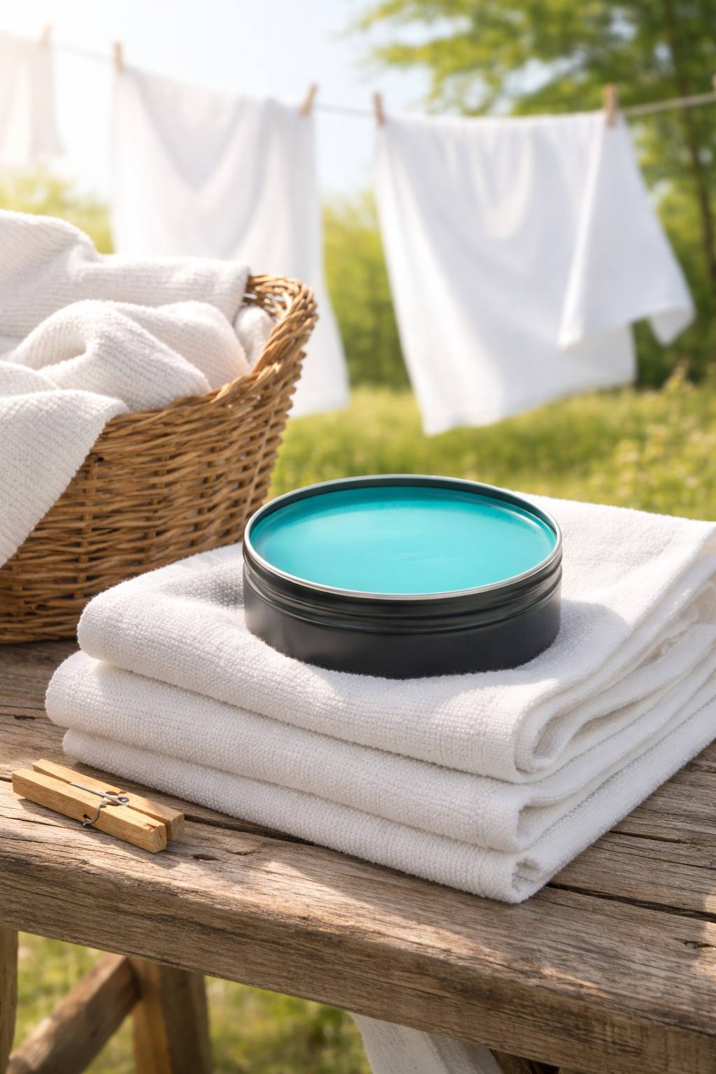 Fresh Linen Scented Wickless Candle
