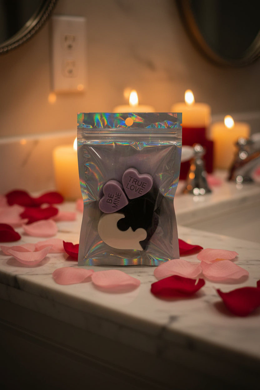 Heart Shaped Scented Soap Bags