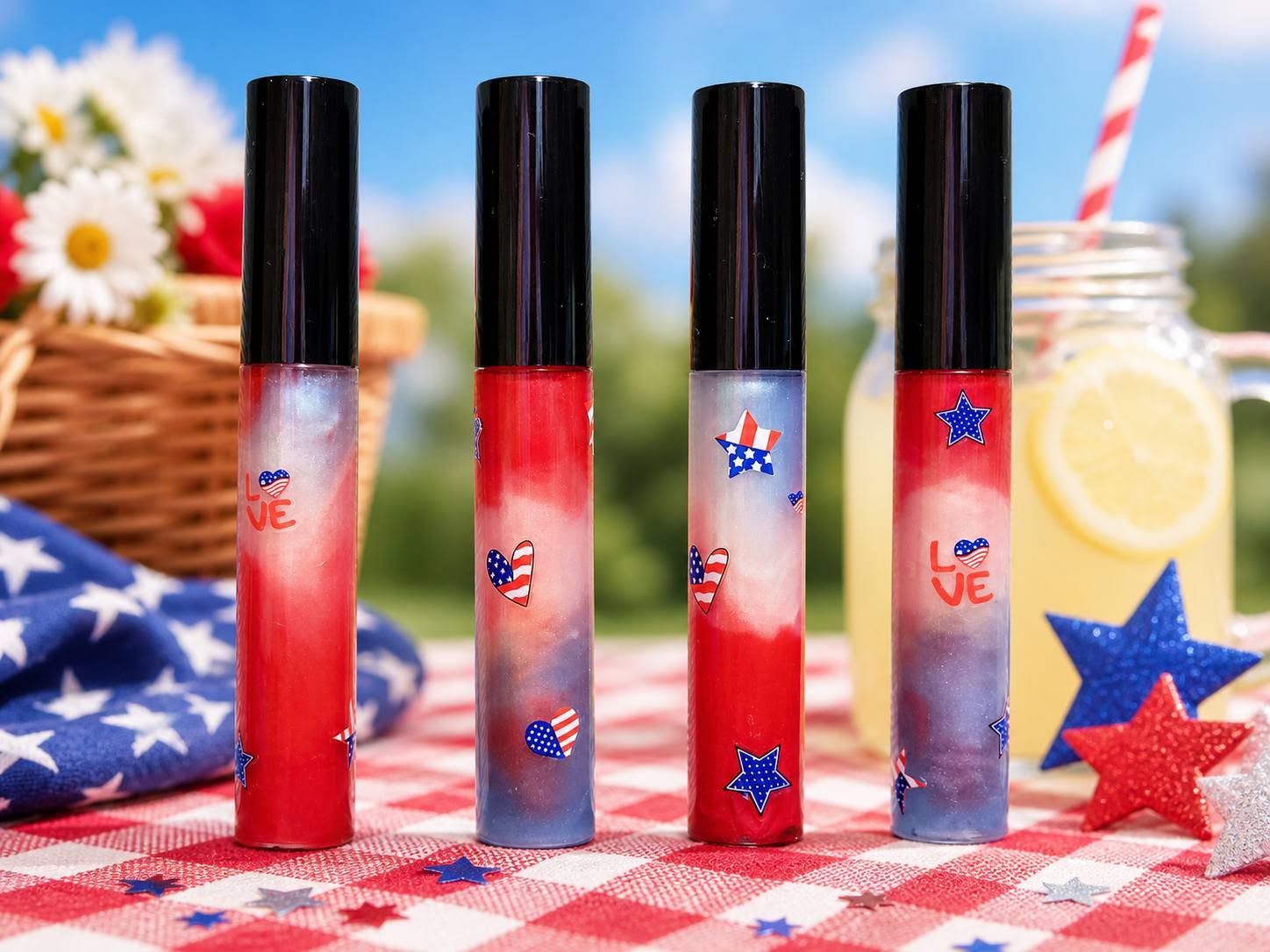 Bomb Pop Fruity Scented Shimmer Lip Gloss