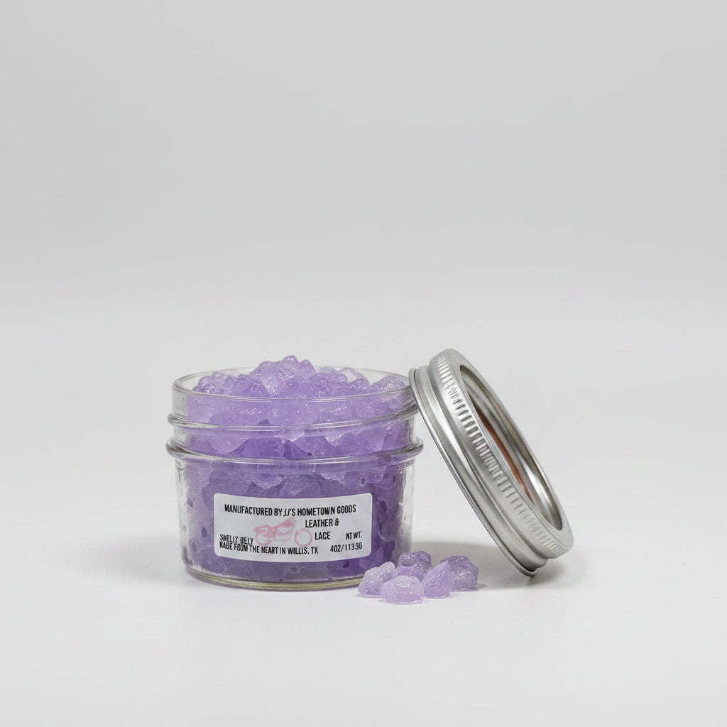 Leather And Lace Scented Smelly Jelly Perfect For Offices, Bathroom, Closet, Car Dorm Rooms