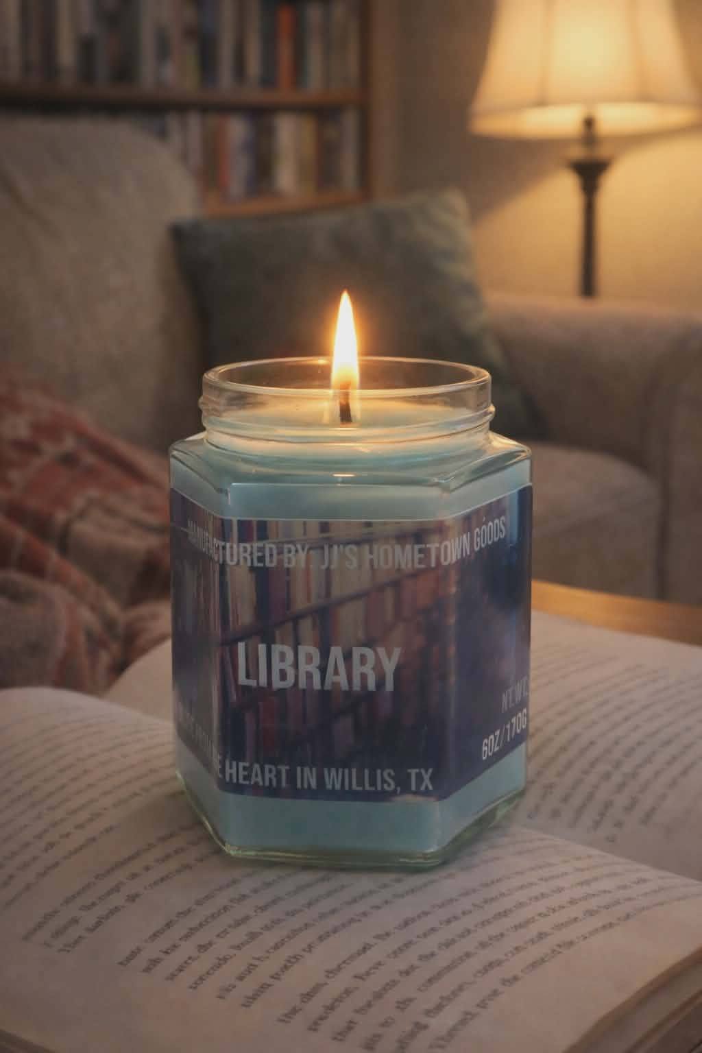 Library 6oz Candle