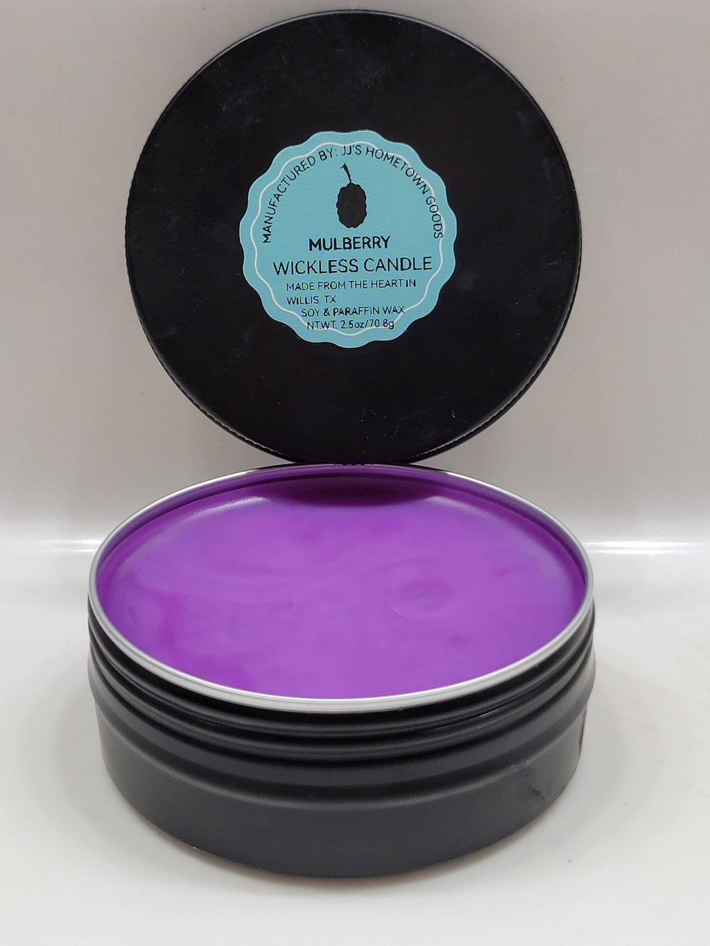 Mulberry Scented Wickless candle