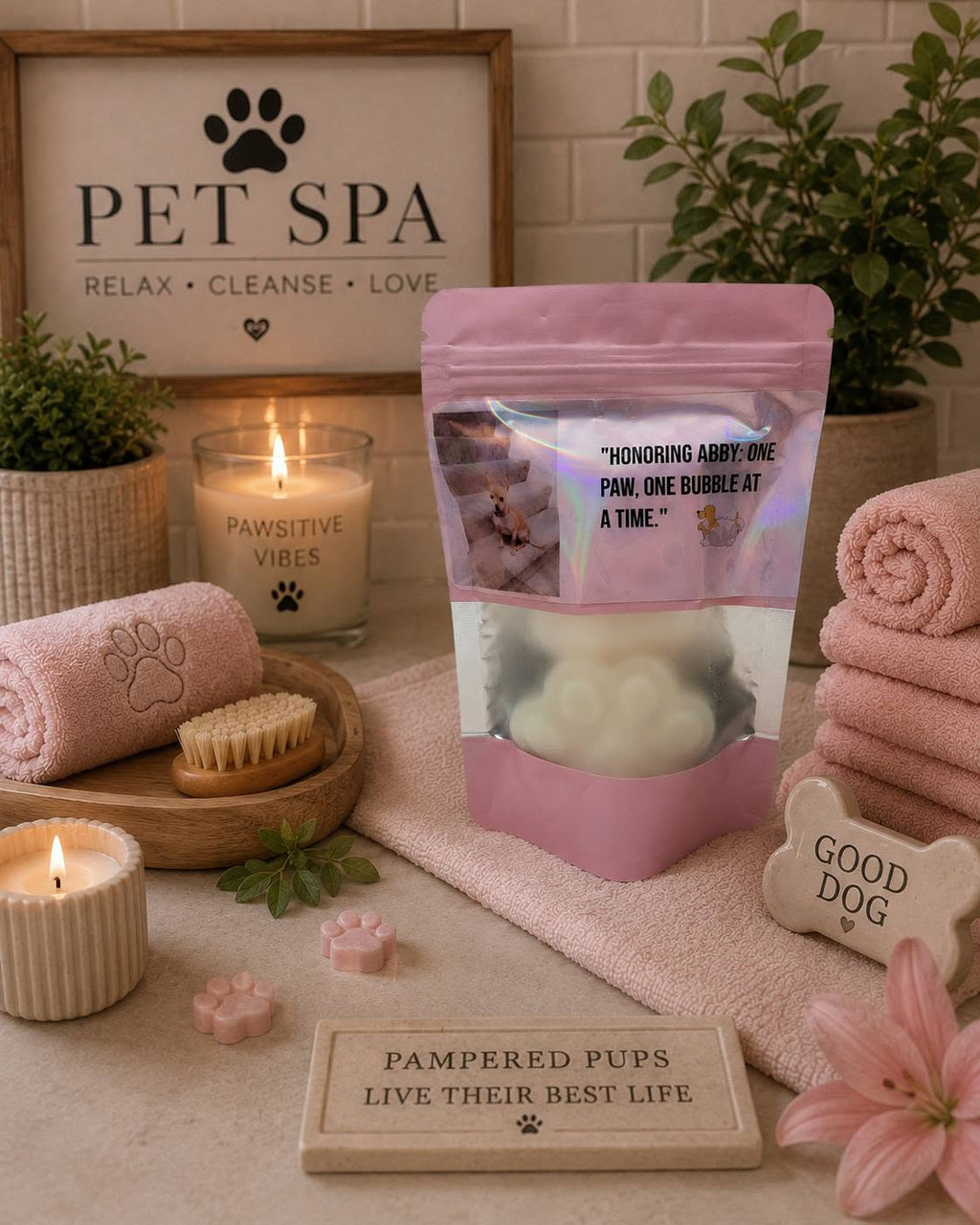 Abby's Goat's Milk, Sweet Almond And Oatmeal Pet Soap Bars