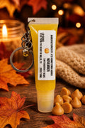 November Birthstone Butterscotch Scented Keychain Lip Gloss