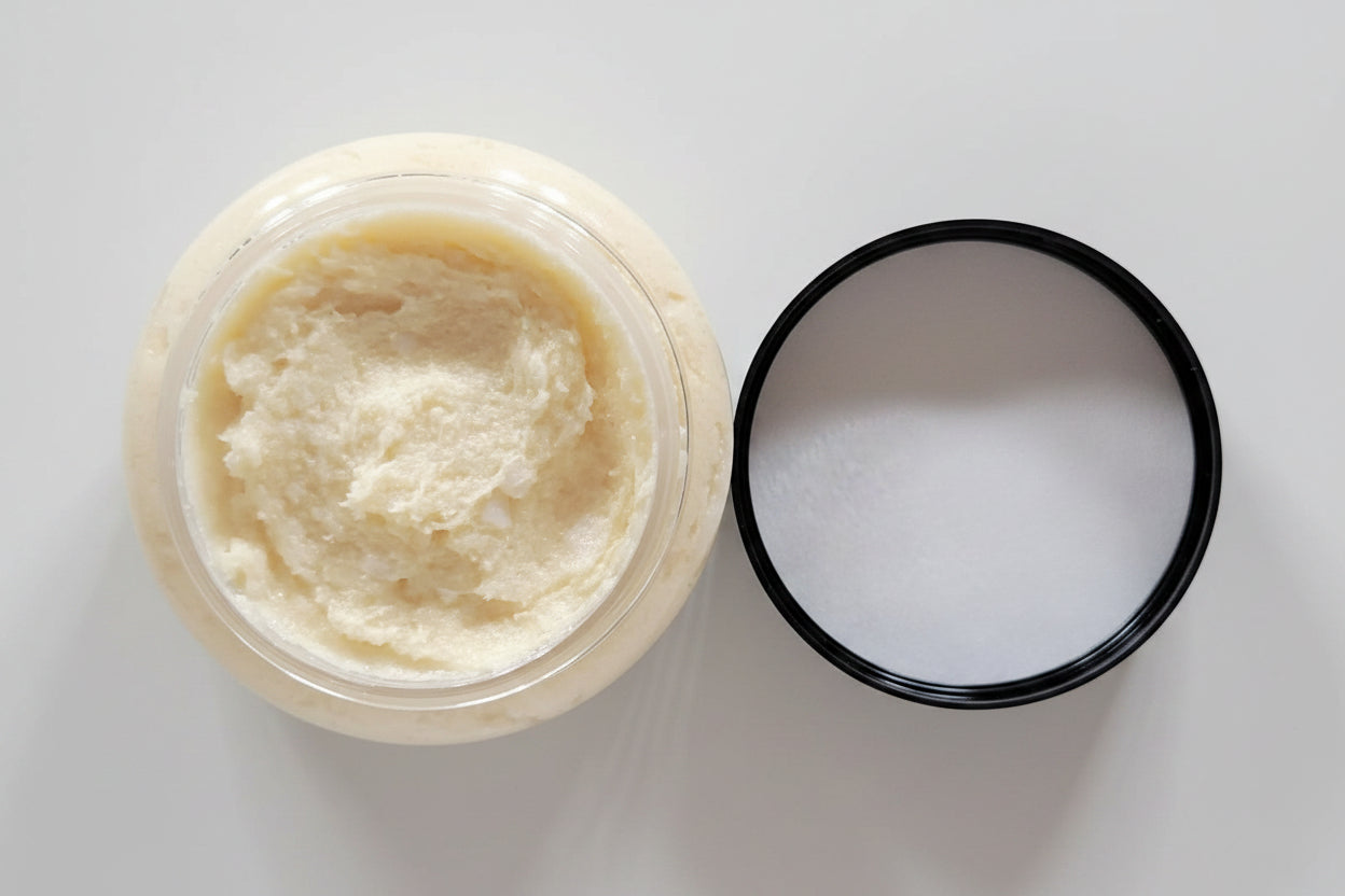 Foaming Oatmeal Milk And Honey Scented Sugar Body Scrub