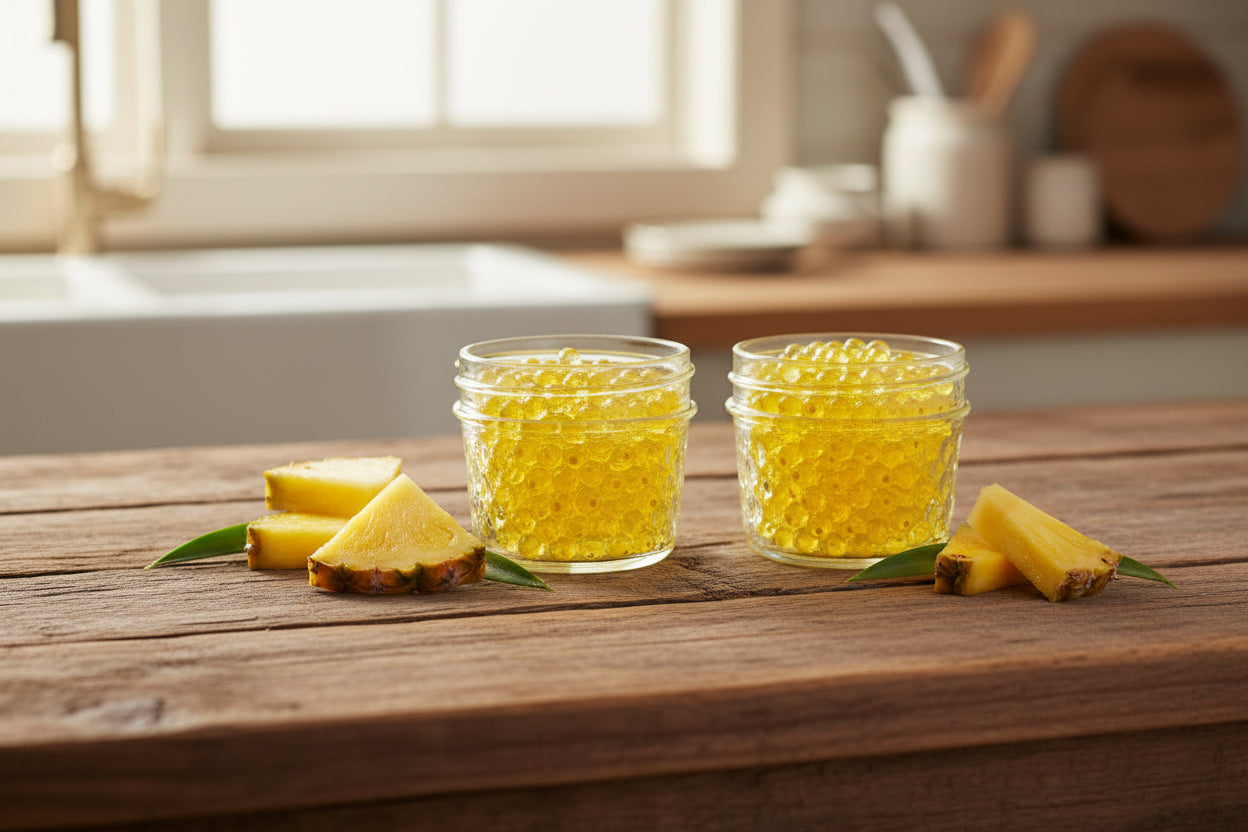 Pineapple Scented Smelly Jelly Perfect For Offices. Closet, Bathrooms, Car, Dorm Rooms