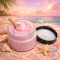 Foaming Pink Sands Scented Sugar Body Scrub