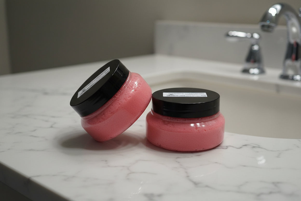 Foaming Polo Red Type Scented Sugar Body Scrub