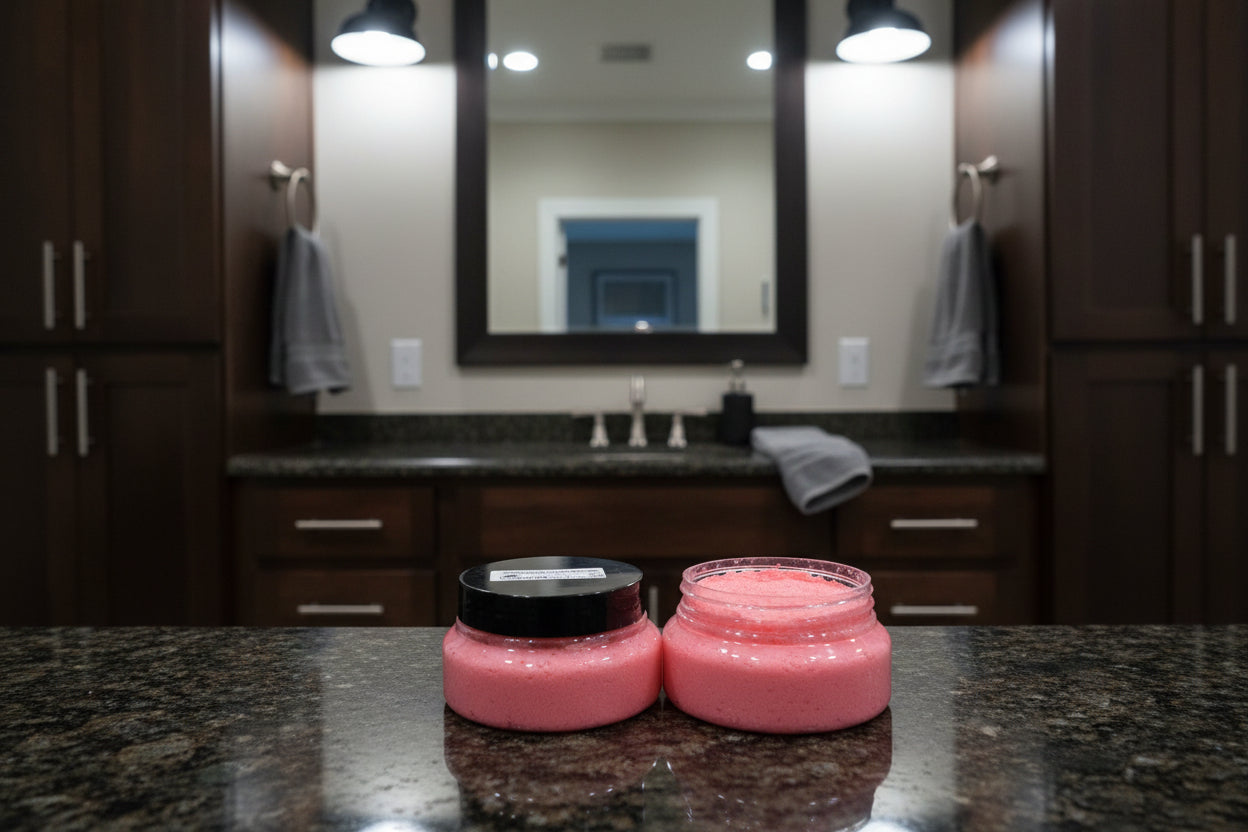 Foaming Polo Red Type Scented Sugar Body Scrub