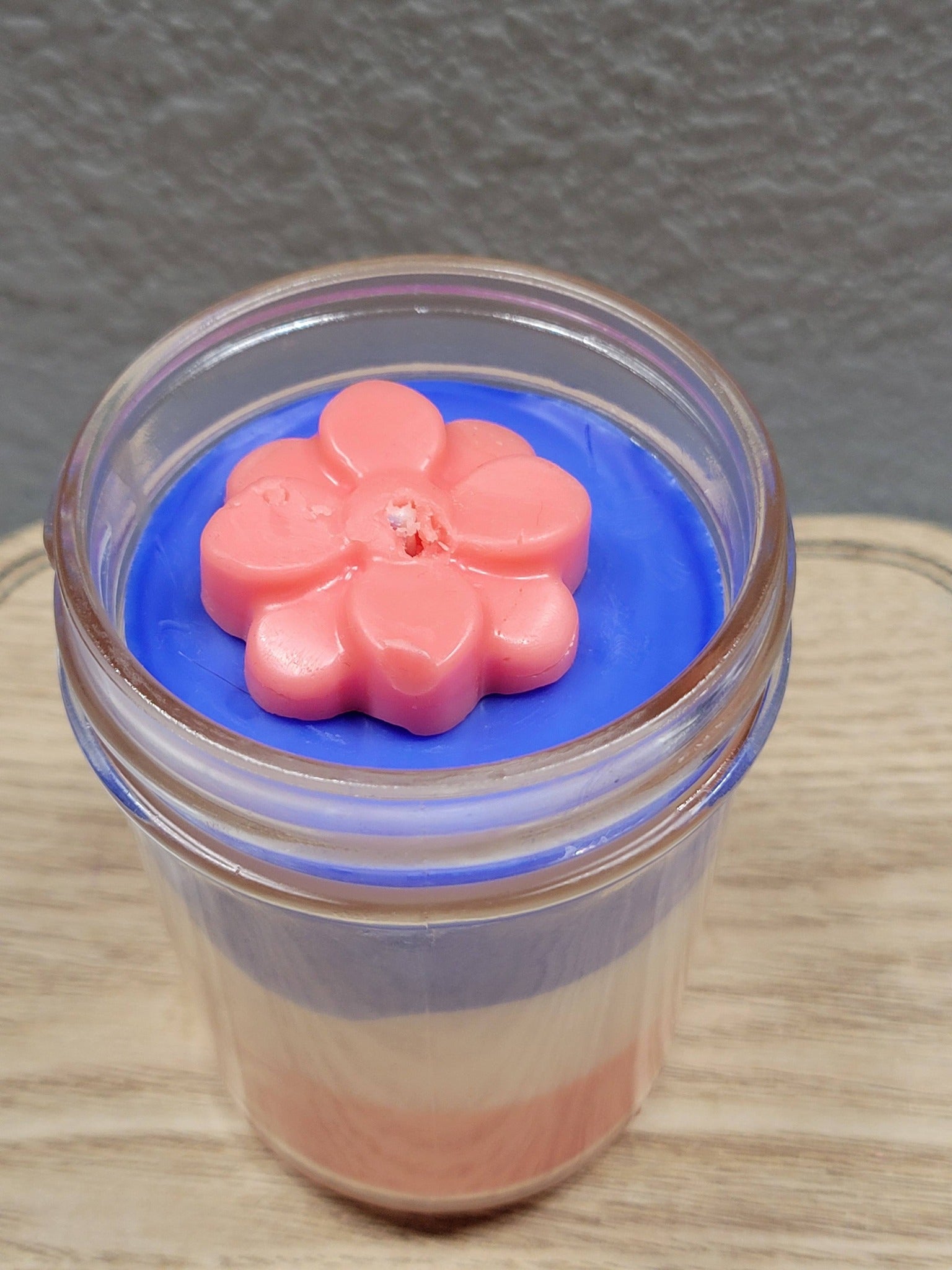 Firecracker Scented 8oz Red White and Blue Candle