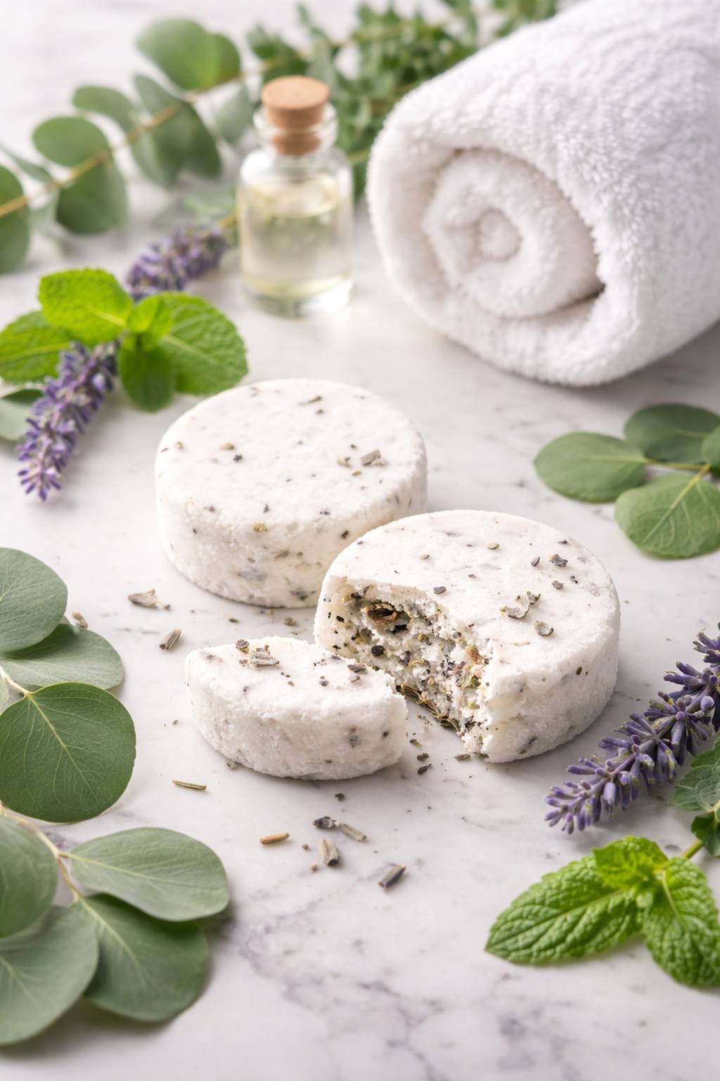 Eucalyptus Spearmint And Lavender Natural Shower Steamer