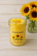 Sunflower Scented 8oz Candle