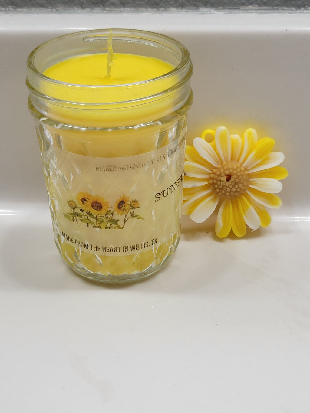 Sunflower Scented 8oz Candle