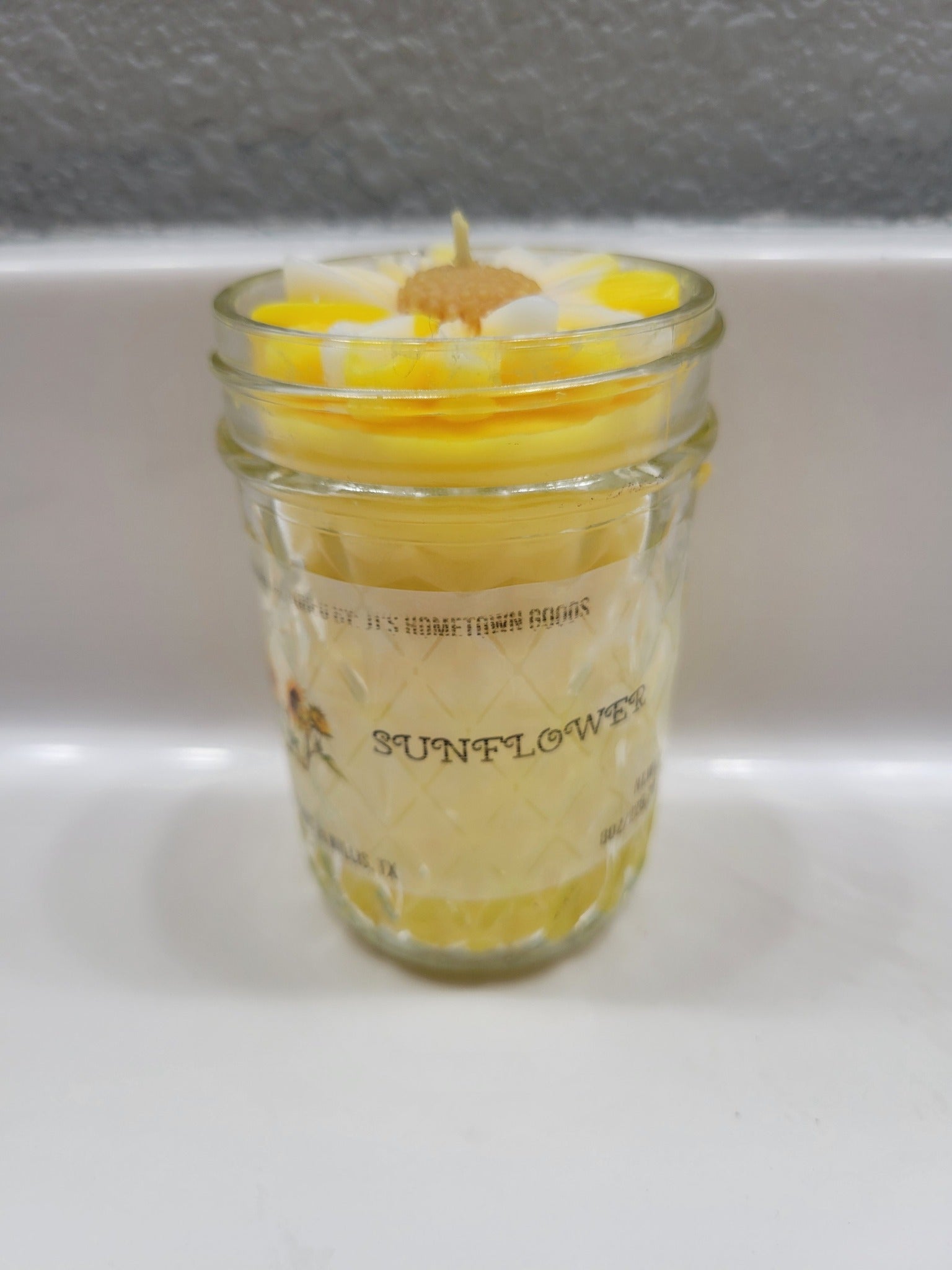 Sunflower Scented 8oz Candle