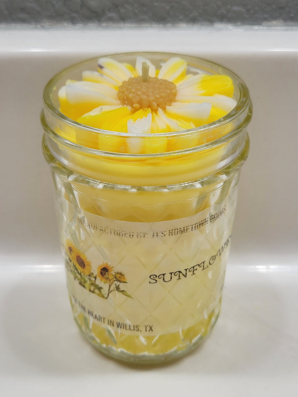 Sunflower Scented 8oz Candle