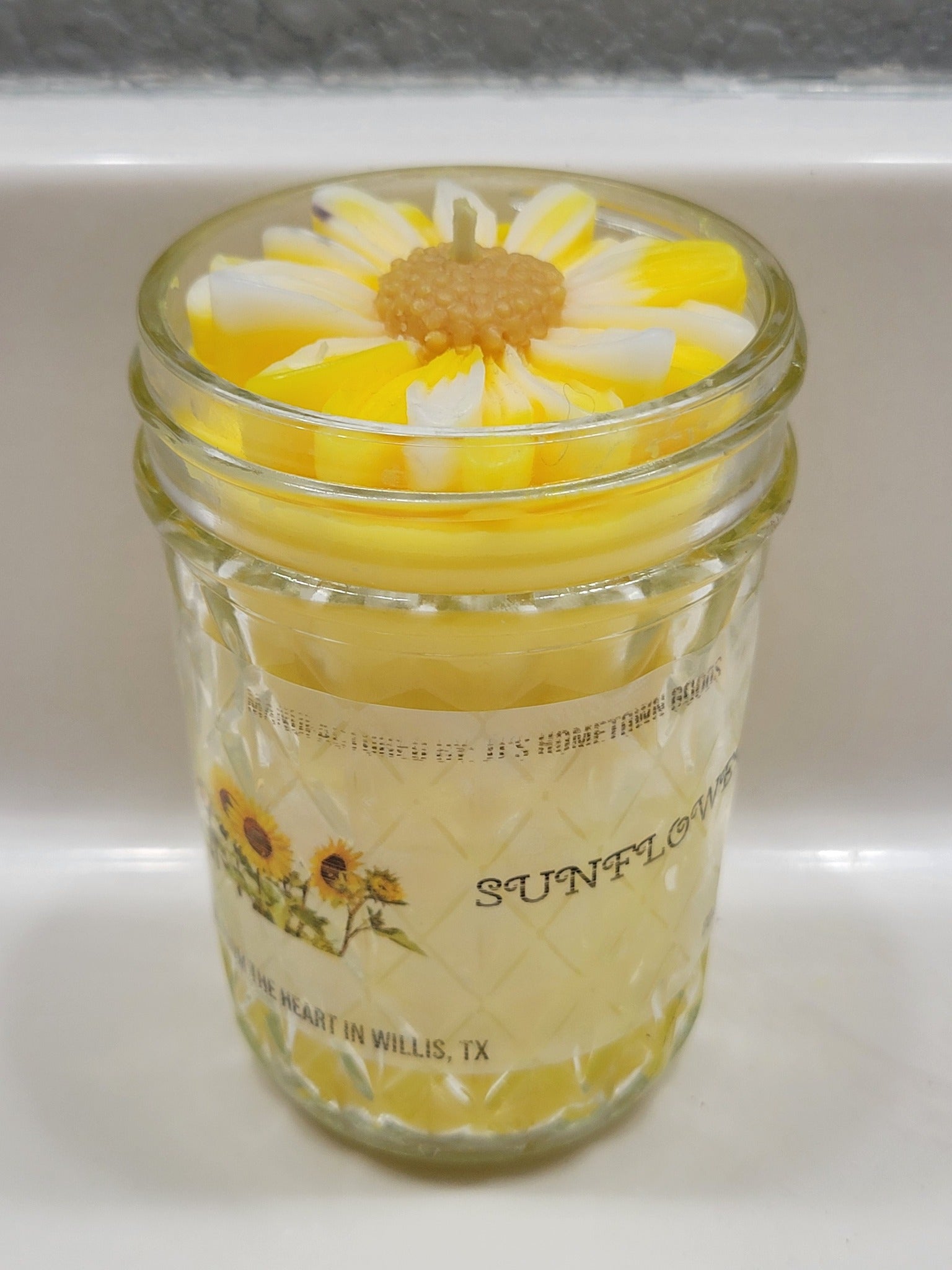 Sunflower Scented 8oz Candle