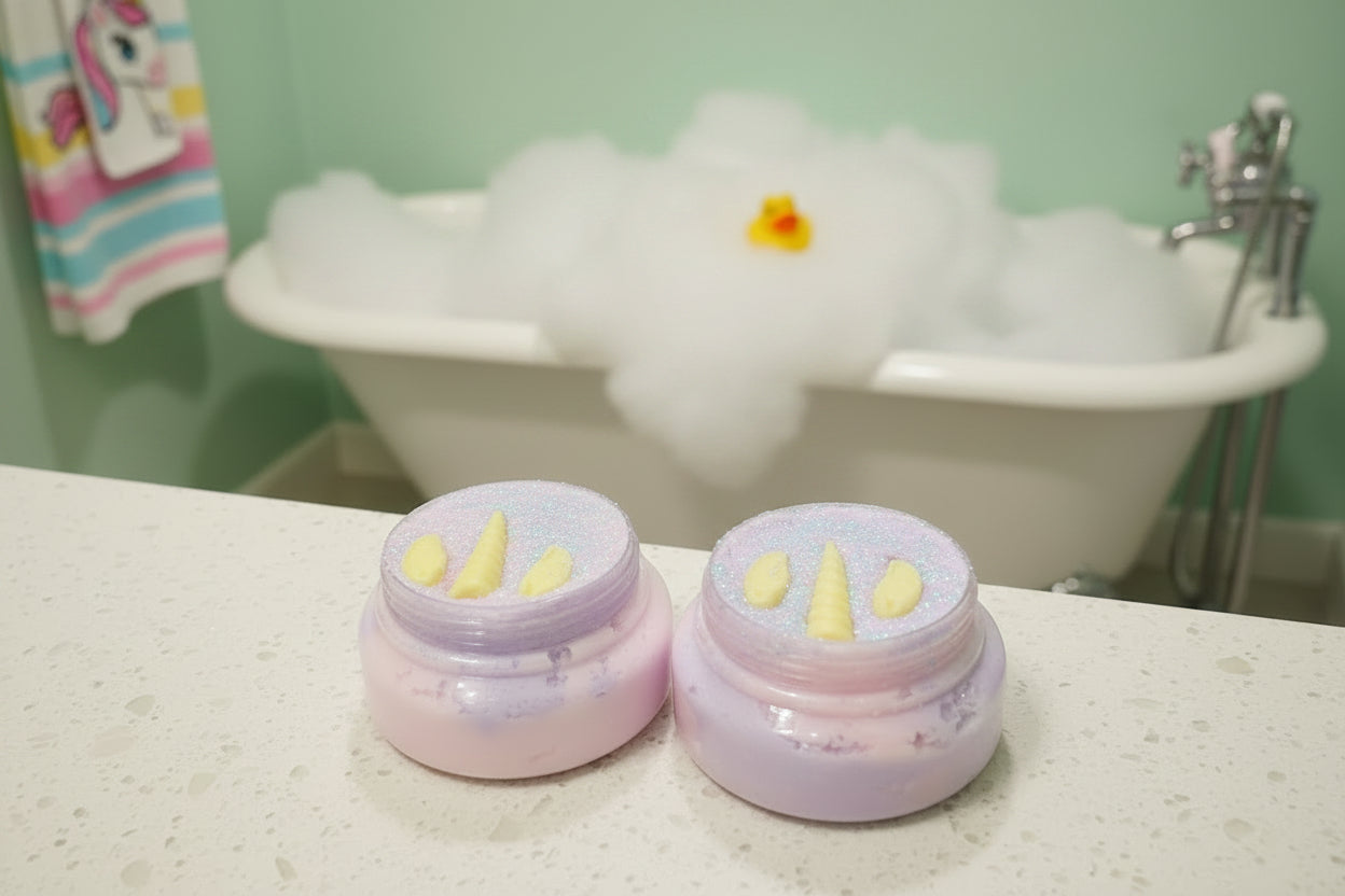 Foaming Unicorn (Be Enchanted) Scented Sugar Body Scrub