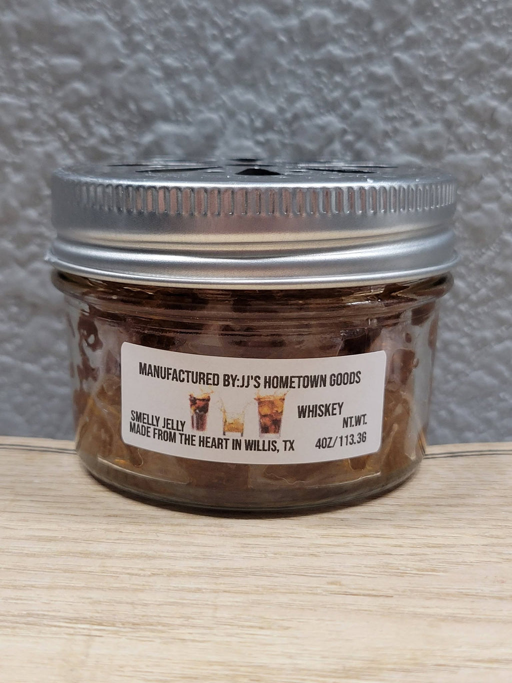 Whiskey Scented Smelly Jelly Perfect For Offices, Closet, Bathrooms, Cars, Dorm Room