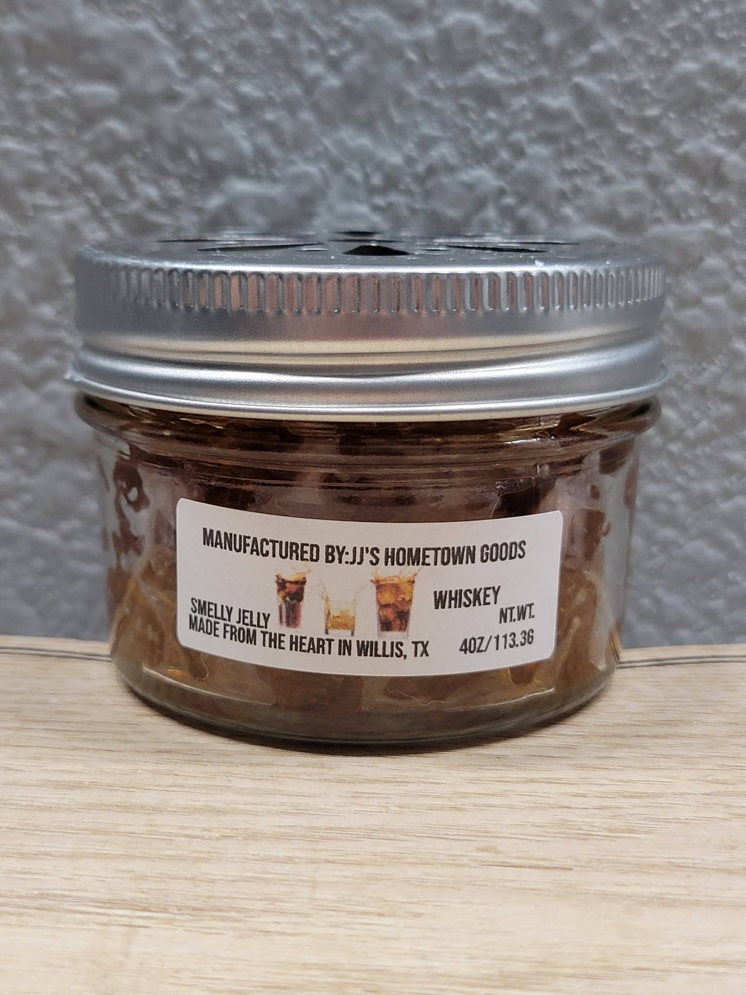 Whiskey Scented Smelly Jelly Perfect For Offices, Closet, Bathrooms, Cars, Dorm Room