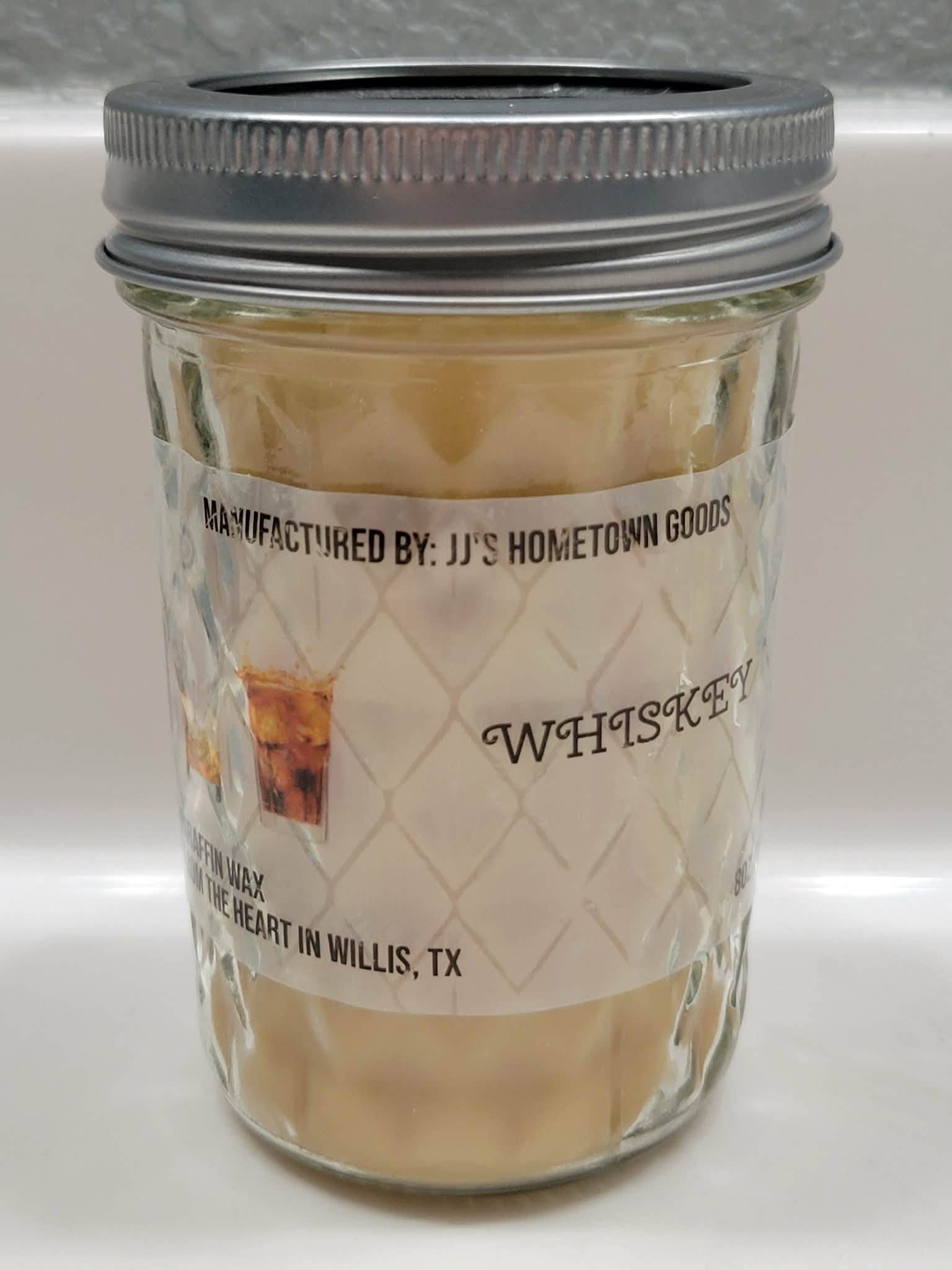 Whiskey Scented 8oz Candle